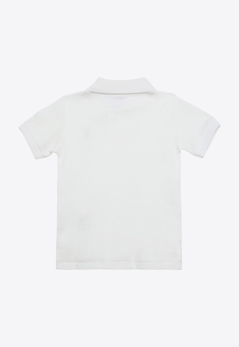 Polo Ralph Lauren Kids Baby Boys Logo Embroidered Polo T-shirt White 320570127001CO/O_POLOR-WHT