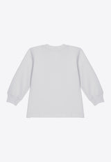 Polo Ralph Lauren Kids Babies Long-Sleeved Logo T-shirt White 320843804004CO/P_POLOR-WHT