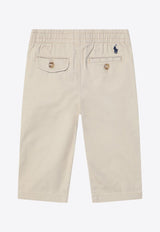 Polo Ralph Lauren Kids Babies Essential Straight Pants Beige 320855803CO/Q_POLOR-CK