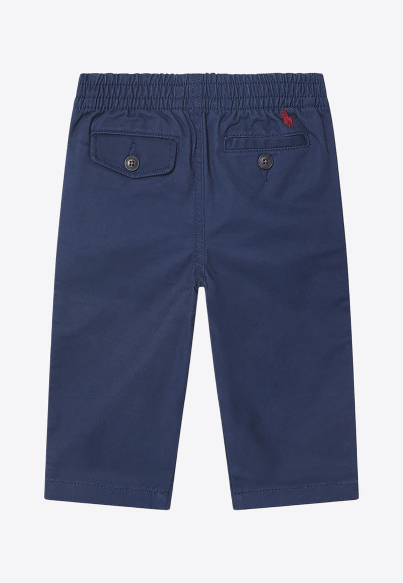 Polo Ralph Lauren Kids Babies Essential Straight Pants Navy 320855803CO/Q_POLOR-NN