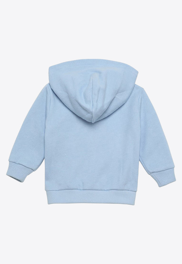 Polo Ralph Lauren Kids Babies Logo Embroidered Zip-Up Hoodie Blue 320924462004CO/O_POLOR-OB