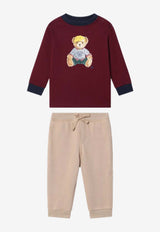 Polo Ralph Lauren Kids Babies Polo Bear Sweatshirt and Pants Set Multicolor 320980929001CO/R_POLOR-CW