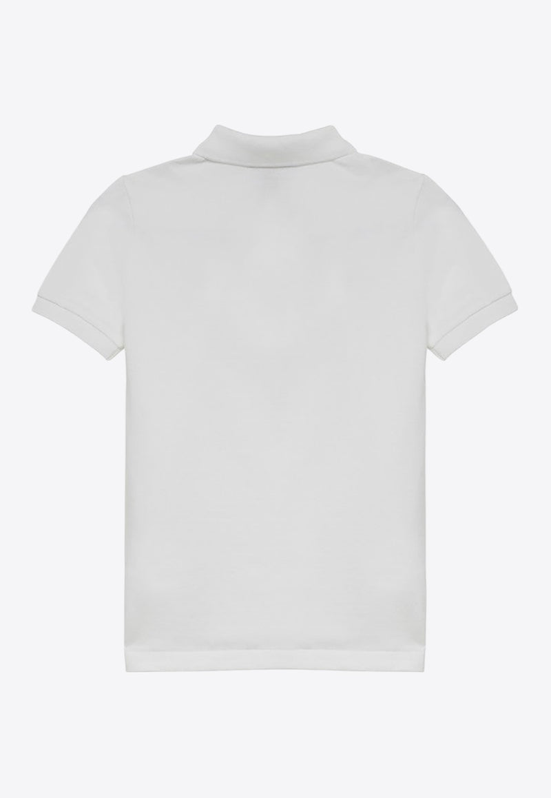 Polo Ralph Lauren Kids Boys Logo Polo T-shirt White 322603252004CO/Q_POLOR-WHT