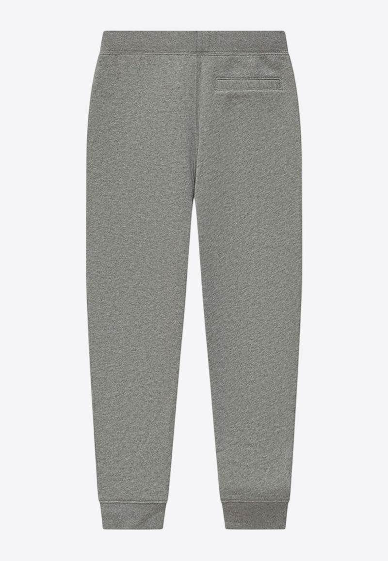 Polo Ralph Lauren Kids Boys Logo Embroidered Track Pants Gray 322720897004CO/P_POLOR-DS
