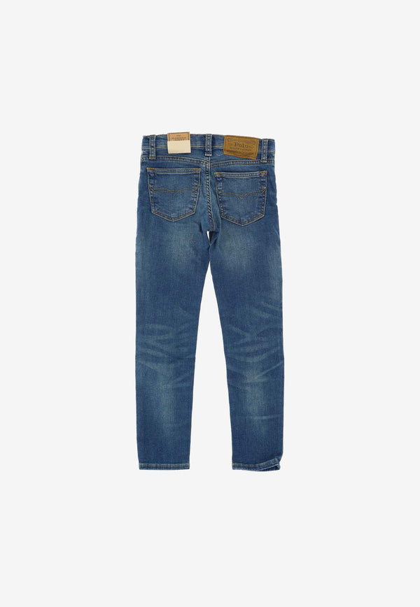 Polo Ralph Lauren Kids Boys Eldridge Lightweight Stretch Jeans Blue 322750426001_000_BLUE