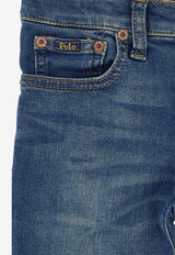 Polo Ralph Lauren Kids Boys Eldridge Lightweight Stretch Jeans Blue 322750426001_000_BLUE