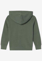 Polo Ralph Lauren Kids Boys Logo Zip-Up Hoodie Olive 322799360053CO/R_POLOR-MO