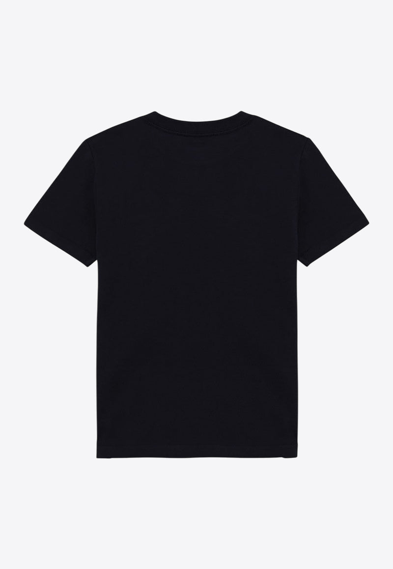 Polo Ralph Lauren Kids Boys Logo Embroidered T-shirt Navy 322832904037CO/Q_POLOR-CN