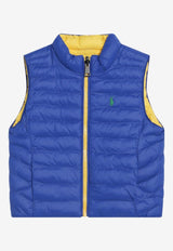 Polo Ralph Lauren Kids Boys Reversible Padded Vest  Blue 322973756002PL/S_POLOR-SY