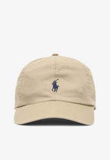 Polo Ralph Lauren Kids Boys Embroidered Pony Baseball Cap Beige 323552489002CO/S_POLOR-CK