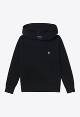 Polo Ralph Lauren Kids Boys Essential Logo Hoodie Black 323749954035CO/P_POLOR-PB