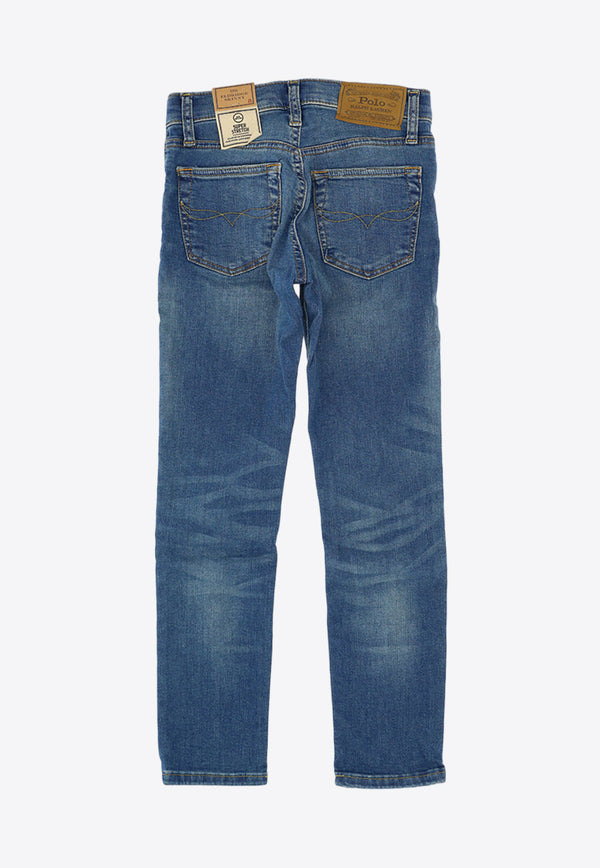 Polo Ralph Lauren Kids Boys Basic Straight-Leg Jeans Blue 323750426001_000_BLUE
