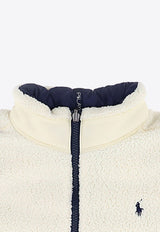 Polo Ralph Lauren Kids Boys Giacca Reversible Zip-Up Jacket White 323883488003_000_NAVY_