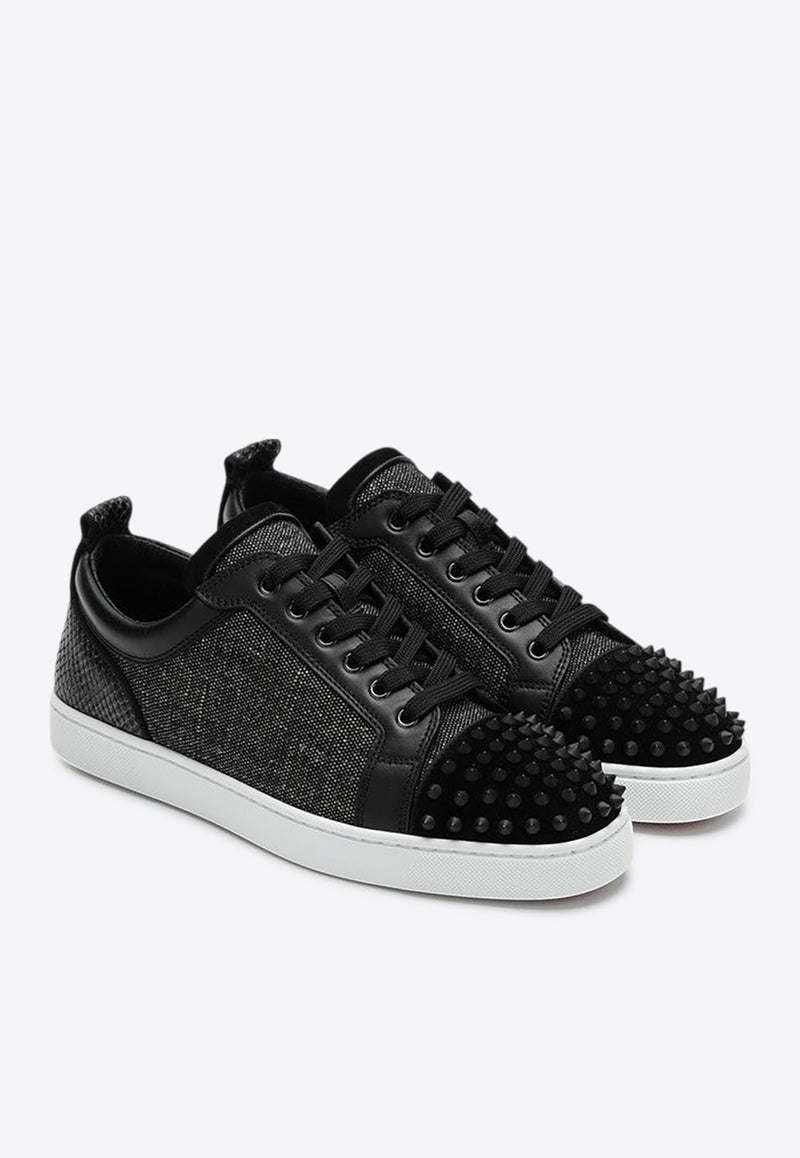 Christian Louboutin Louis Junior Spikes Sneakers Black 3240302LE/P_LOUBO-B026