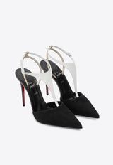 Christian Louboutin Athina 100 Suede Pumps Black 3240391SUE/P_LOUBO-B783