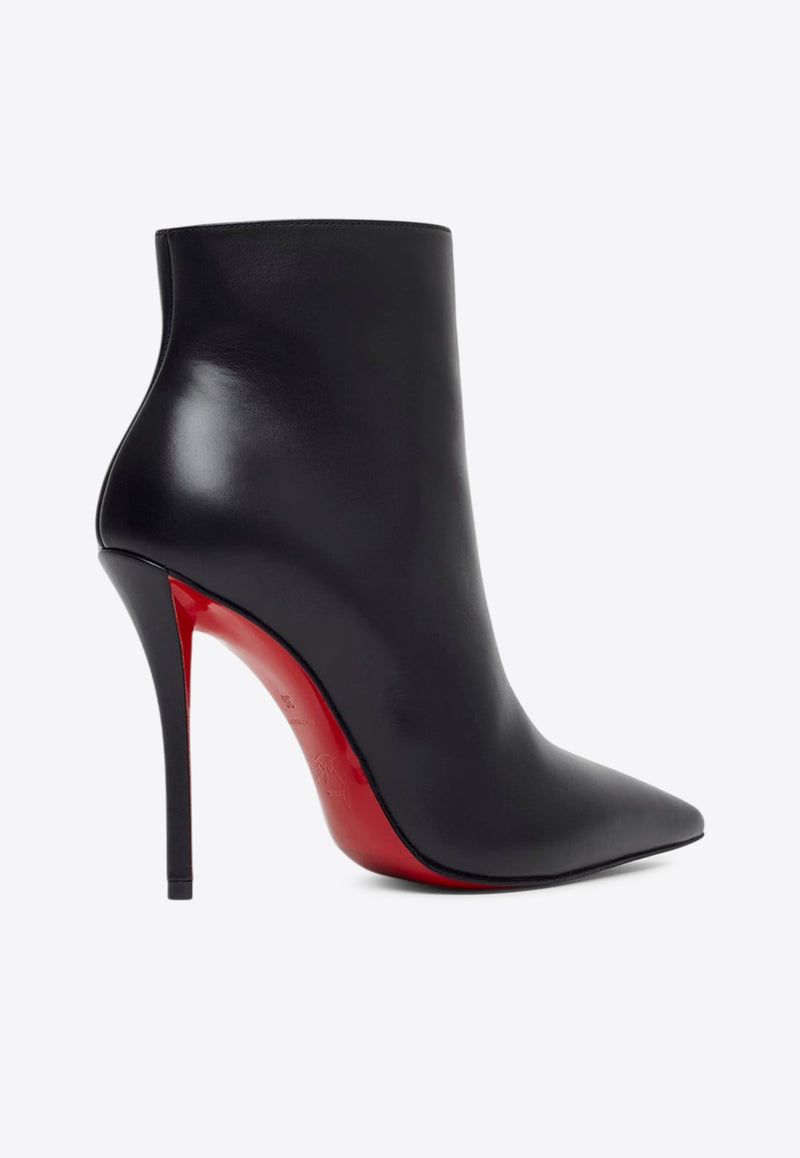 Christian Louboutin Miss Z 100 Pointed Ankle Boots Black 3250121-BK01-BLACK