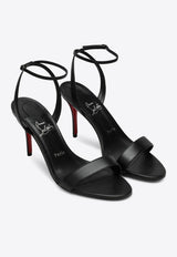 Christian Louboutin Miss Z 100 Leather Sandals Black 3250170LE/S_LOUBO-B439