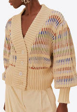 Farm Rio Bold Stitch Knitted Cardigan Multicolor 331659MULTICOLOUR