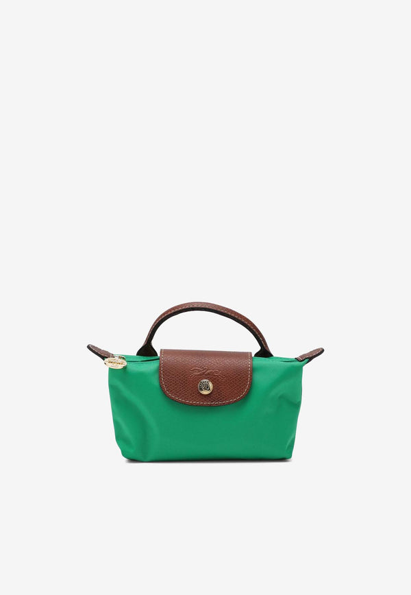 Longchamp Le Pliage Original Pouch Top Handle Bag Green 34175089/P_LONG-P88