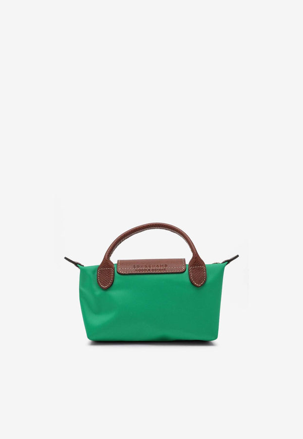 Longchamp Le Pliage Original Pouch Top Handle Bag Green 34175089/P_LONG-P88