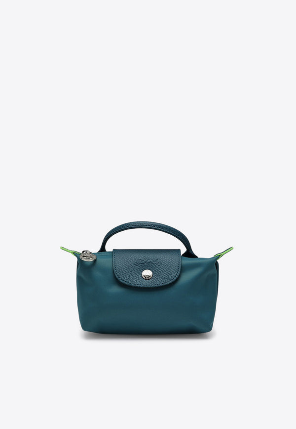 Longchamp Mini Le Pliage Top Handle Bag Teal 34175919/P_LONG-P89