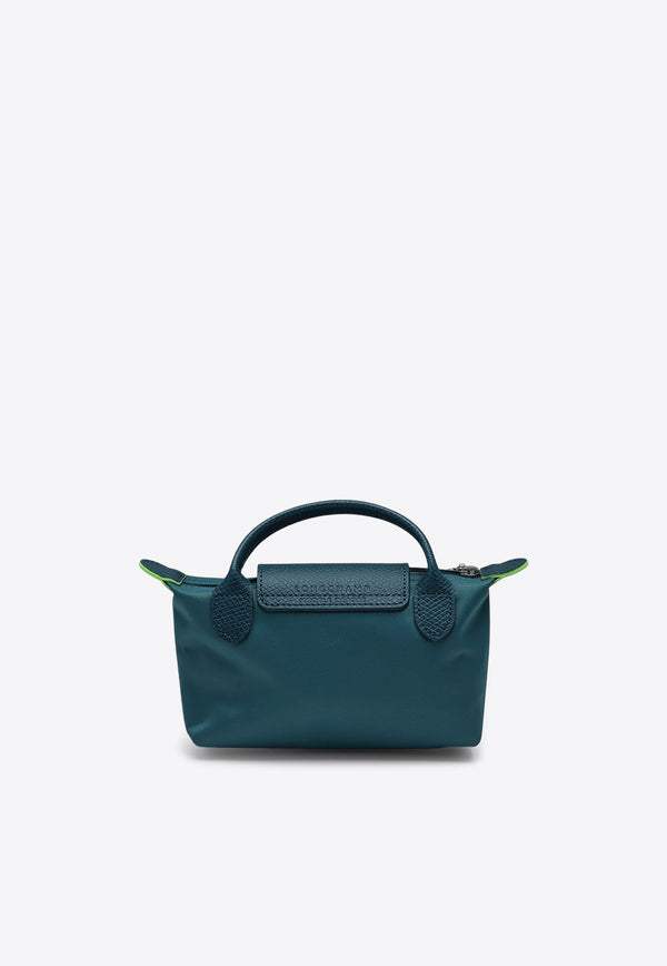 Longchamp Mini Le Pliage Top Handle Bag Teal 34175919/P_LONG-P89