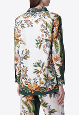 Farm Rio Sand Nature Floral Print Shirt Multicolor 349062CO/S_FARM-26068