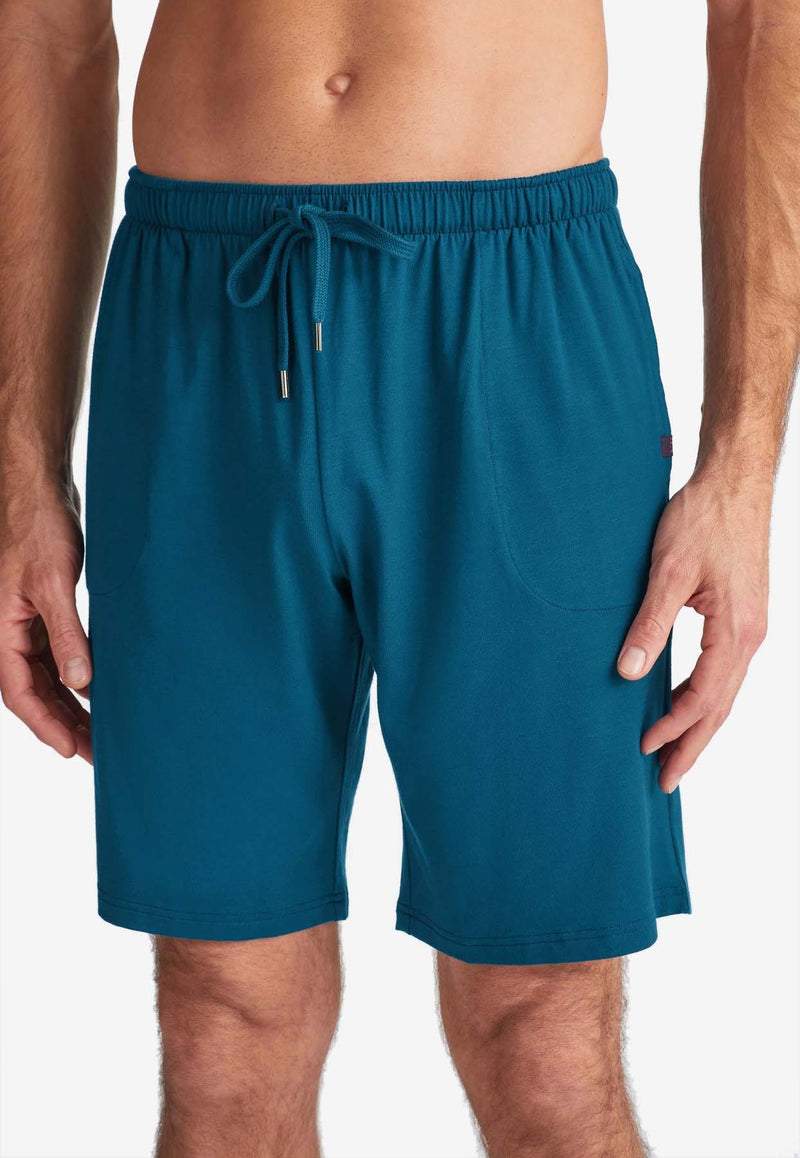 Derek Rose Basel Stretch Shorts Blue 3559-BASE017BLUBLUE