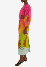 Farm Rio Usiacuri Printed Midi Skirt Multicolor 357682_MULTI COLO