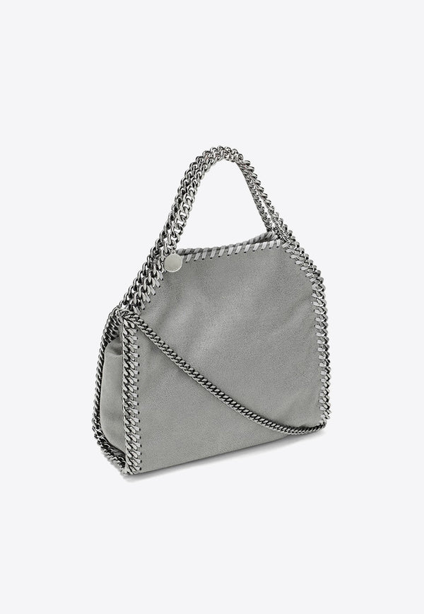Stella McCartney Mini Falabella Faux Leather Shoulder Bag Gray 371223W9132/O_STELL-1220