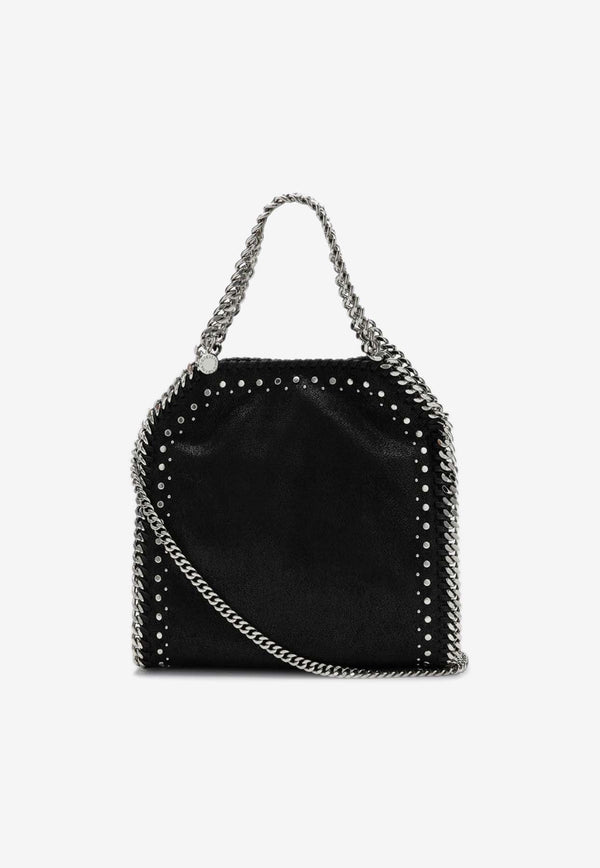 Stella McCartney Mini Falabella Faux Leather Shoulder Bag Black 371223WP0409/P_STELL-1000