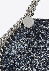 Stella McCartney Mini Bouclé Falabella Shoulder Bag Blue 371223WP0446/P_STELL-4101