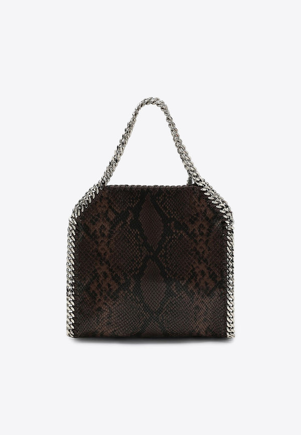 Stella McCartney Mini Falabella Snake Tote Bag Brown 371223WP0621/R_STELL-2035