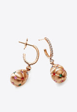 Fabergé Treillage Gemstone Drop Earrings in 18-karat Rose Gold Rose Gold 378EA1250