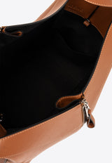 Loewe Small Hammock Leather Crossbody Bag Brown 38730S35 0-TAN