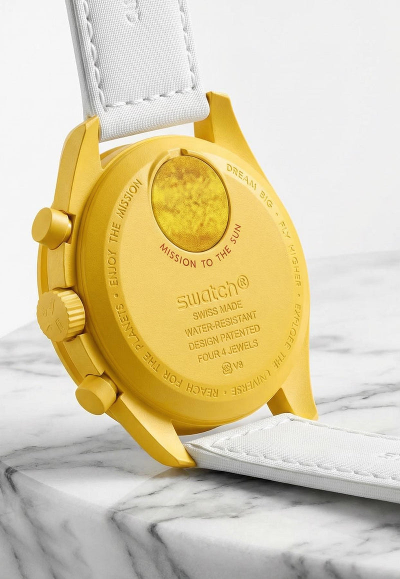 Bioceramic Moonswatch Mission To The Sun Quartz Watch – THAHAB KW
