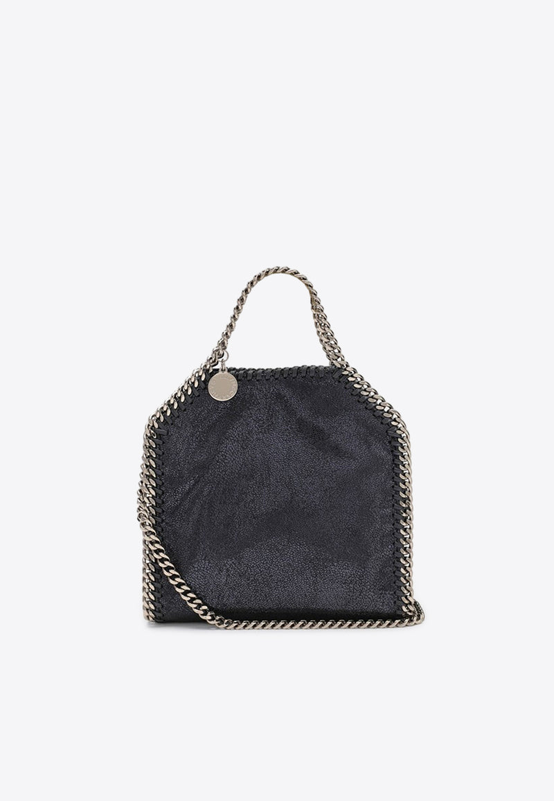 Stella McCartney Tiny Falabella Logo-Charm Tote Bag Blue 391698W9056/P_STELL-4101