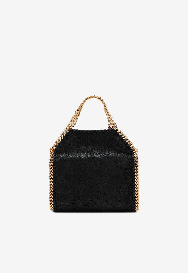 Stella McCartney Tiny Falabella Faux Leather Tote Bag  Black 391698W9355/S_STELL-1000