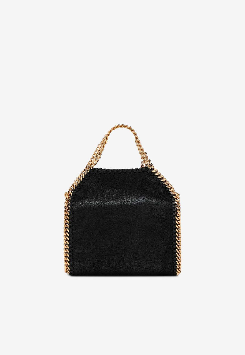 Stella McCartney Tiny Falabella Faux Leather Tote Bag  Black 391698W9355/S_STELL-1000