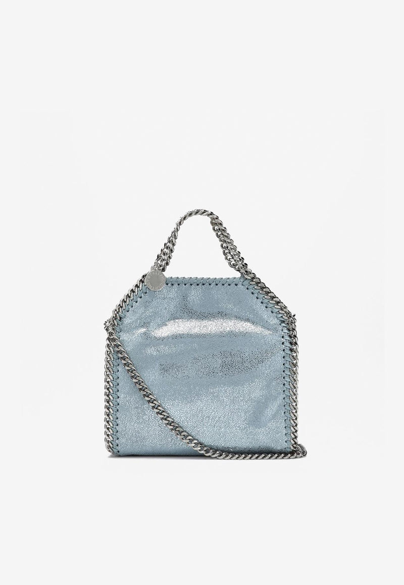 Stella McCartney Tiny Falabella Pearl Shoulder Bag Light Blue 391698WP0301/Q_STELL-4200