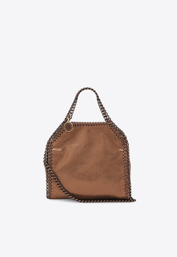 Stella McCartney Micro Falabella Metallic Tote Bag  Bronze 391698WP0615/R_STELL-8200