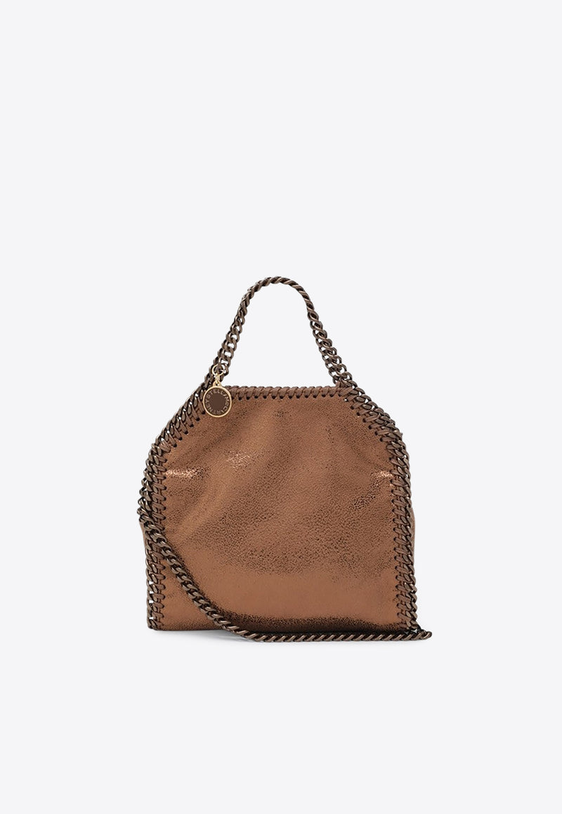 Stella McCartney Micro Falabella Metallic Tote Bag  Bronze 391698WP0615/R_STELL-8200