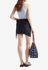 Prada Triangle Logo Tank Top Light Bue