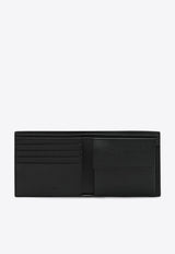 Saint Laurent Logo Stamp Leather East/West Wallet Black 396303BTY0N_YSL-1000