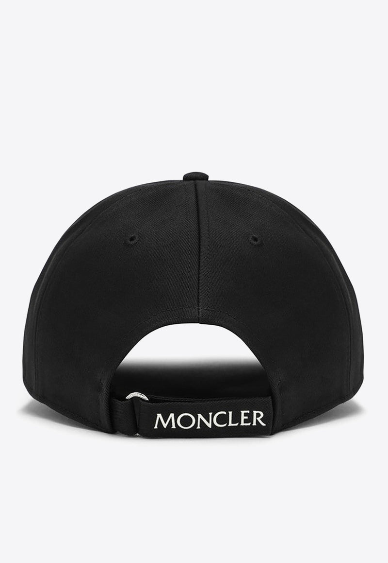Moncler Logo Patch Baseball Cap Black 3B000-020U162/O_MONCL-999