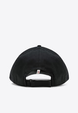 Moncler Grenoble Logo Embroidered Baseball Cap Black 3B0000104863/S_MONGR-999