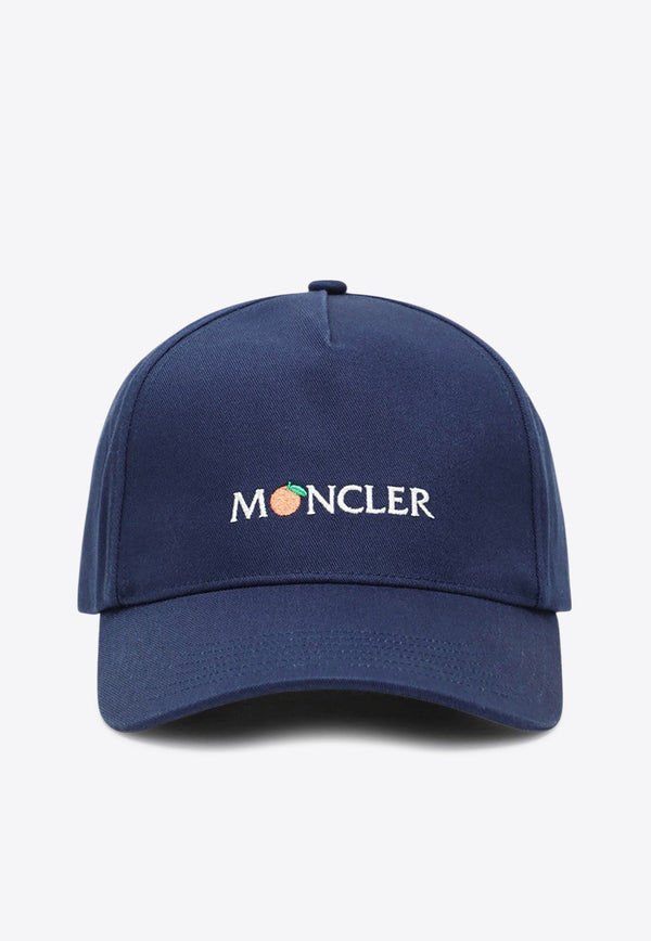 Moncler X Gilga Farm By Donald Glover Logo Baseball Cap Navy 3B000060U082/R_MONGE-75B