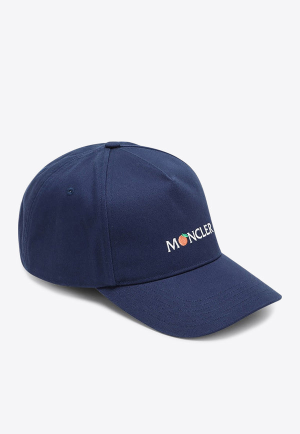 Moncler X Gilga Farm By Donald Glover Logo Baseball Cap Navy 3B000060U082/R_MONGE-75B