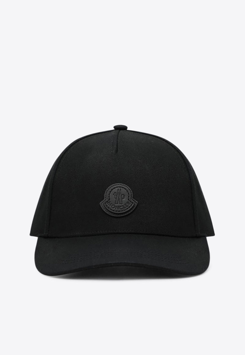 Moncler Logo Embroidered Baseball Cap Black 3B000330U082/R_MONCL-999