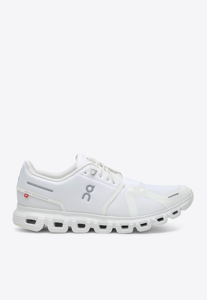 On Running Cloud 6 Lace-Up Sneakers White 3MF10071200PL/Q_ON-WW